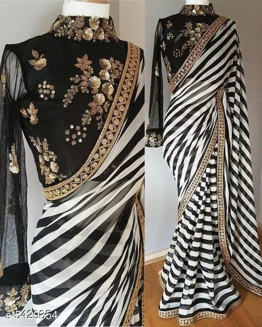 Black and white Pochampally cotton – For Sarees-sgquangbinhtourist.com.vn