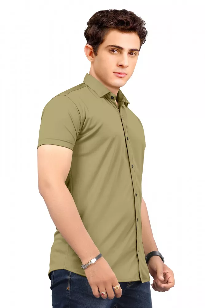 Dennis Lingo Men Solid Casual Green Shirt - Buy Dennis Lingo Men Solid  Casual Green Shirt Online at Best Prices in India | Flipkart.com