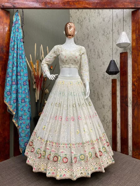Beautiful Georgette Lehenga Choli Designer Party Wear for Women,heavy  Embroidery Ideal for Indian Weddings & Bridal Wear, Lehenga Choli Wear -  Etsy