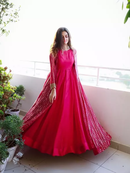 Buy NOYYAL Kids Pista Cotton Silk Maxi Gown Dress Online at Best Prices in  India - JioMart.