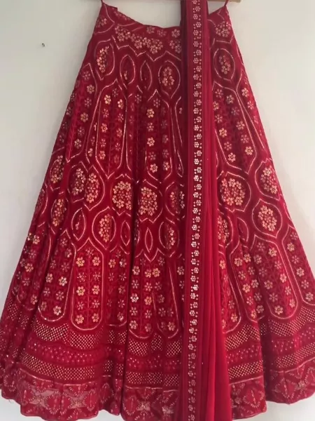 10 Stunning Red Bridal Lehengas To Have Perfect Look at Your Wedding! |  Indian wedding dress bridal lehenga, Indian bridal dress, Indian bridal wear