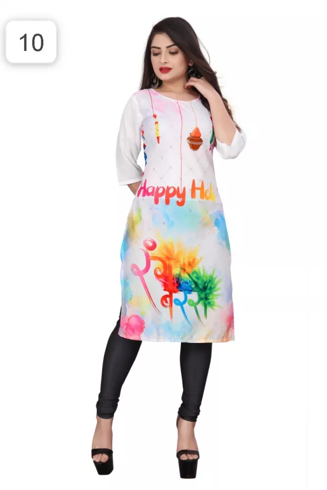 Kurtis hot sale for holi