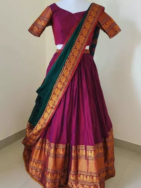 Buy Linen Cotton Sarees for Women Online from India's Luxury Designers 2023
