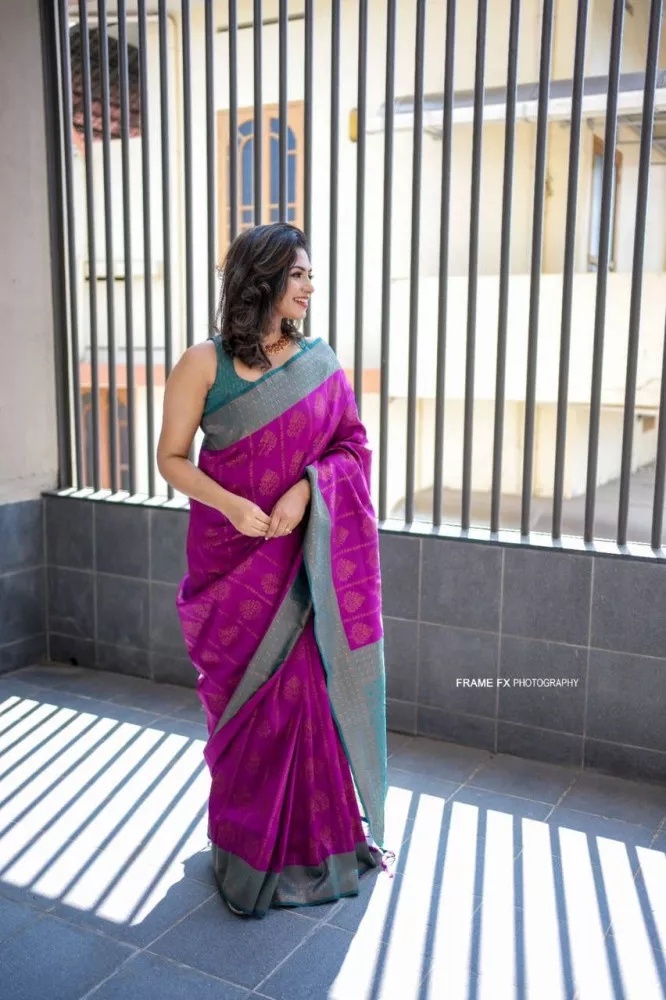 iDress-Banarasi Paithani silk saree – iDressboutique.in