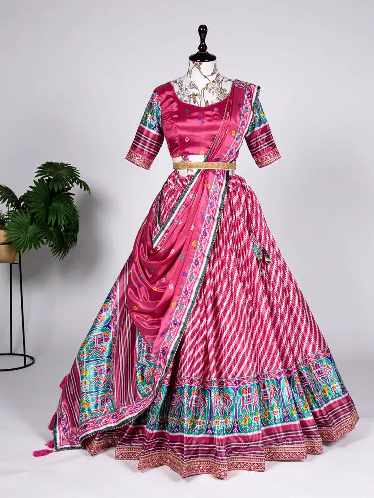 Floral Style Lehenga Choli – Ethnic Skirt | Lashkaraa