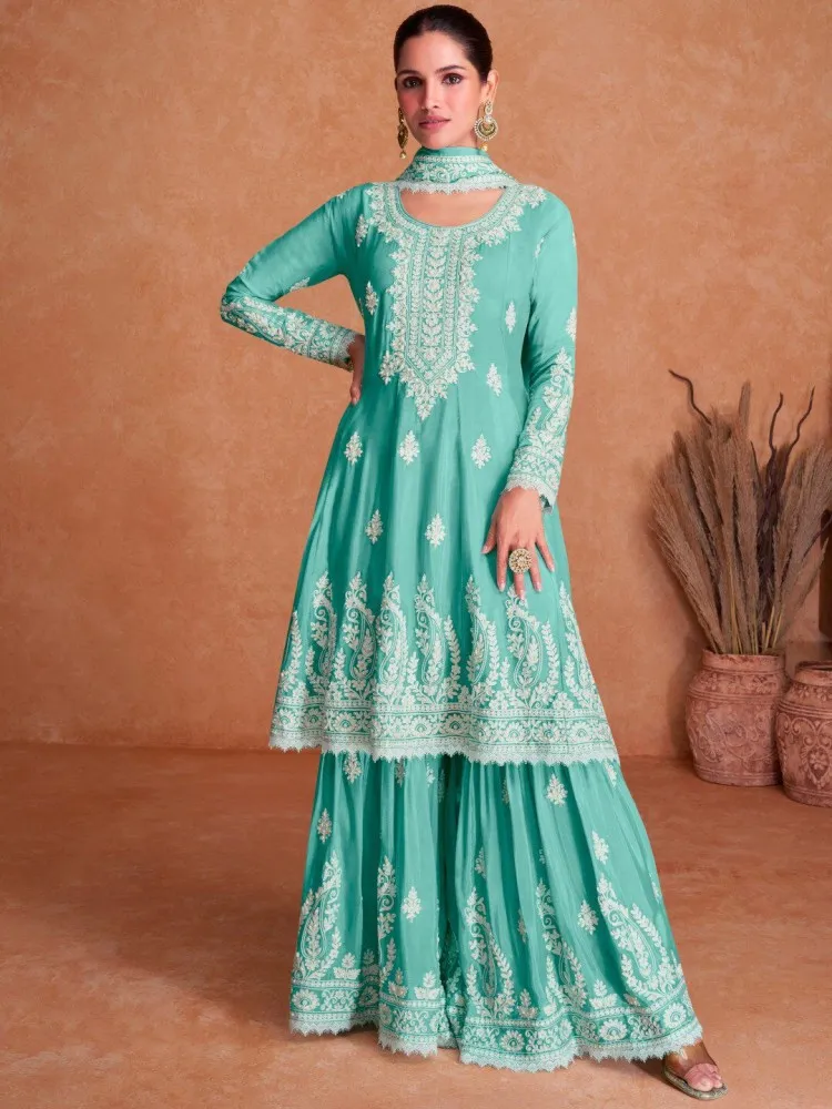 What's Unique About Sharara Dress for Wedding? | TIC – The Indian Couture