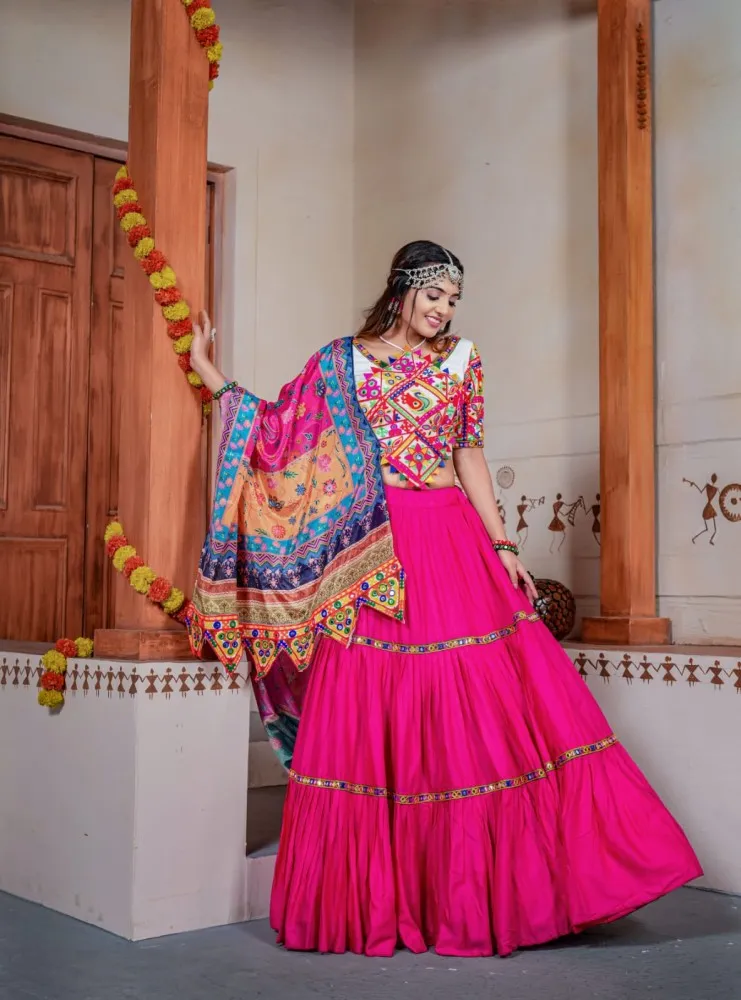 Amazon.com: VVNX's Heavy Embroidered Lehenga Choli Art Silk Traditional  Wedding Wear Lehenga Choli ready to wear for women : Clothing, Shoes &  Jewelry