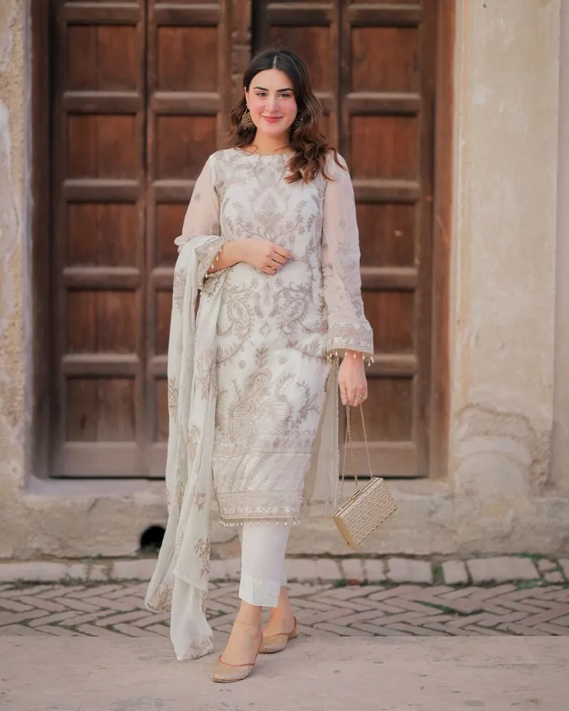 Gorgeous Plain Patiala Suit Redymade Salwar Kameez Pakistani Women Kurta  Shalwar | eBay