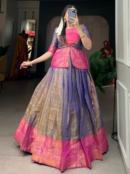 Elegant mauve and wine designer lehenga choli online for women which is  crafted from net and … | Party wear lehenga, Designer lehenga choli,  Designer bridal lehenga