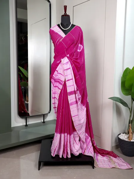 Chanderi Silk Saree - Buy Designer Chanderi Saree Online at Discount Price