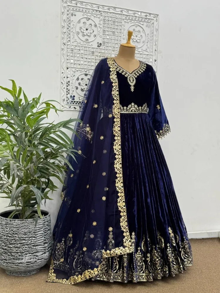 slim fit dress slacks Royal Girl Gown Sky Blue 1 Year