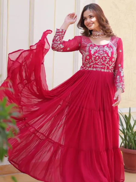 Ready To Bloom Designer Georgette Set main image 0